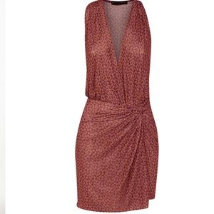 ViX Luri Plum Karina Mini Cover Up